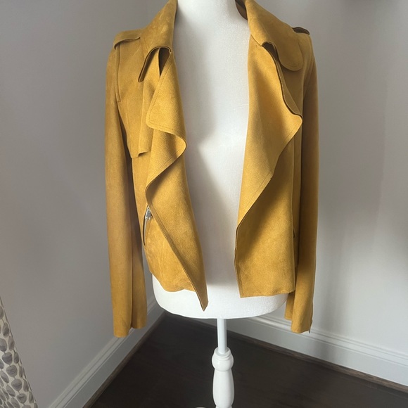 NWOT Haute Monde Yellow Jacket Size L - Picture 1 of 7